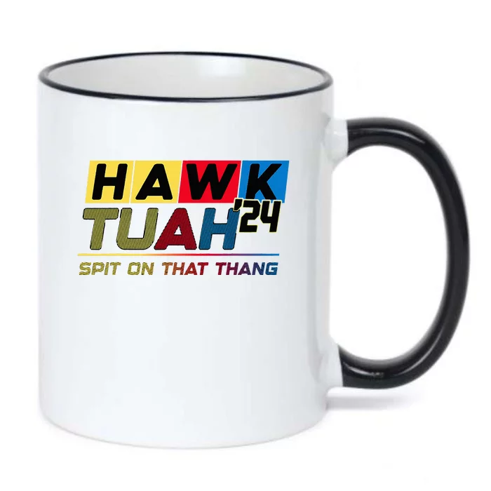 Hawk Tush Spit On That Thang Viral Election Black Color Changing Mug