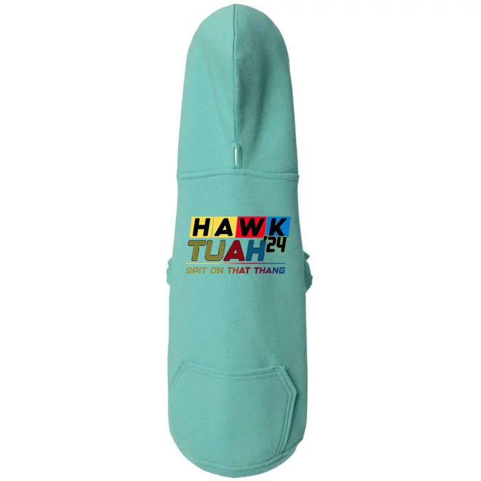 Hawk Tush Spit On That Thang Viral Election Doggie 3-End Fleece Hoodie