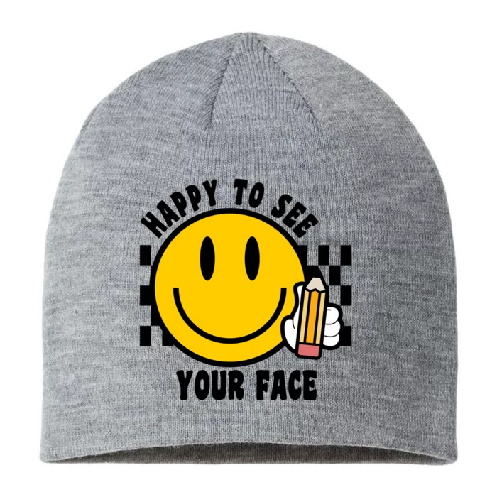 Happy To See Your Face School 8 1/2in Sustainable Knit Beanie