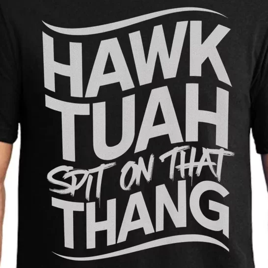 Hawk Tush Spit On That Thang Viral Election Parody Pajama Set