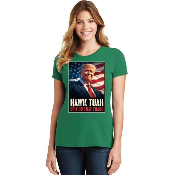 Hawk Tush Spit On That Thang Viral Election Parody Women's T-Shirt