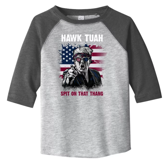 Hawk Tush Spit On That Thang Viral Election Parody Toddler Fine Jersey T-Shirt