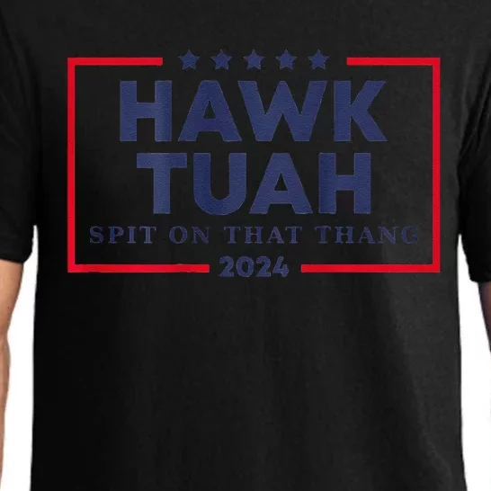 Hawk Tush Spit On That Thing Viral Election Parody Pajama Set