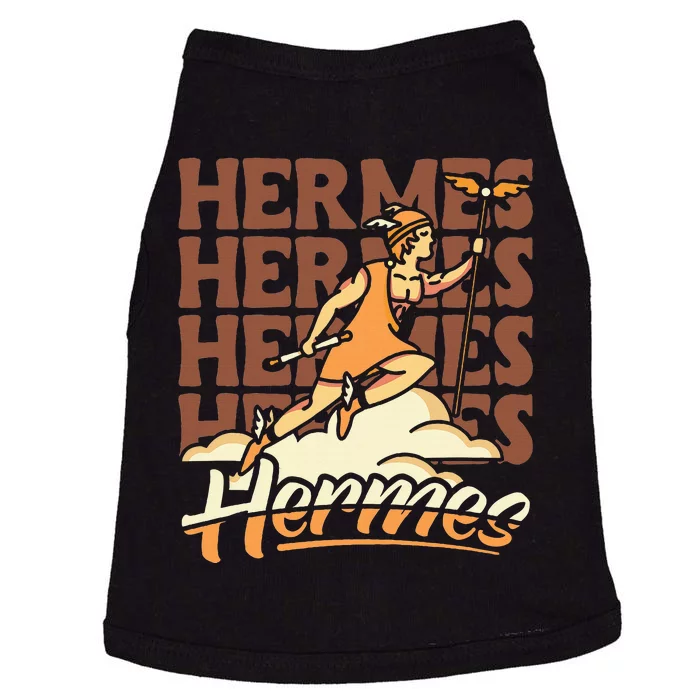 Hermes The Swiftfooted Greek God Of Commerce & Messages Doggie Tank