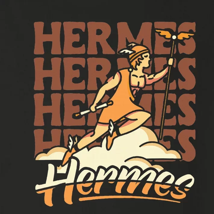 Hermes The Swiftfooted Greek God Of Commerce & Messages Toddler Long Sleeve Shirt