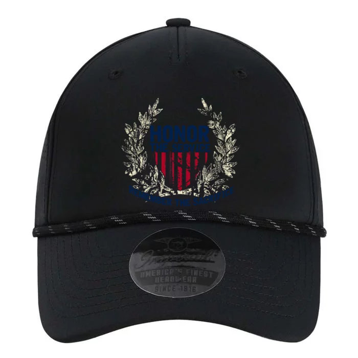 Honor The Service Remember The Sacrifice Gift Performance The Dyno Cap