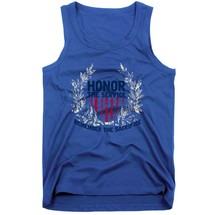 Honor The Service Remember The Sacrifice Gift Tank Top