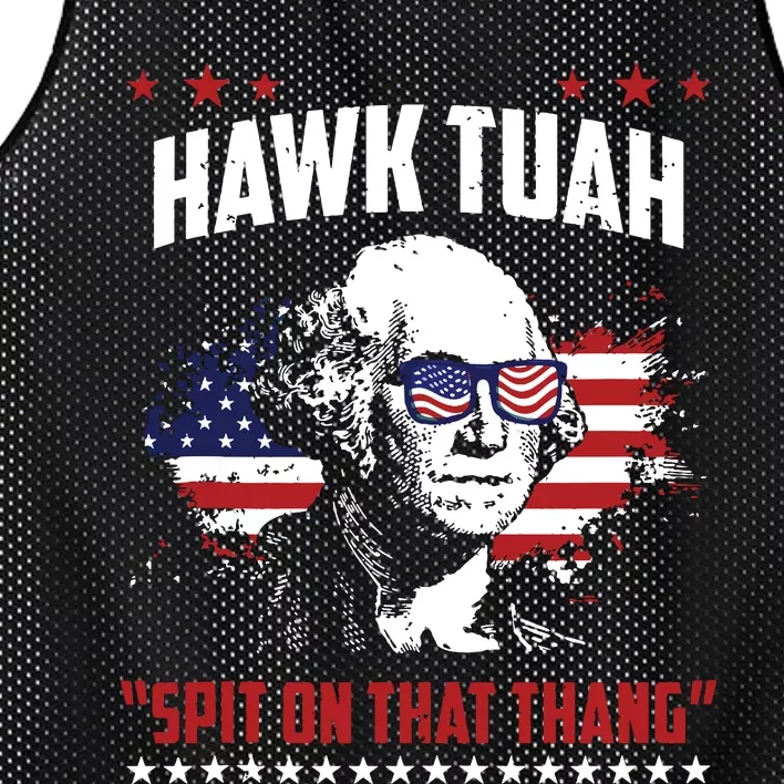 Hawk Tush Spit On That Thing Funny Mesh Reversible Basketball Jersey Tank