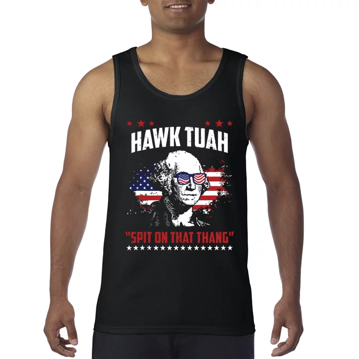 Hawk Tush Spit On That Thing Funny Tank Top