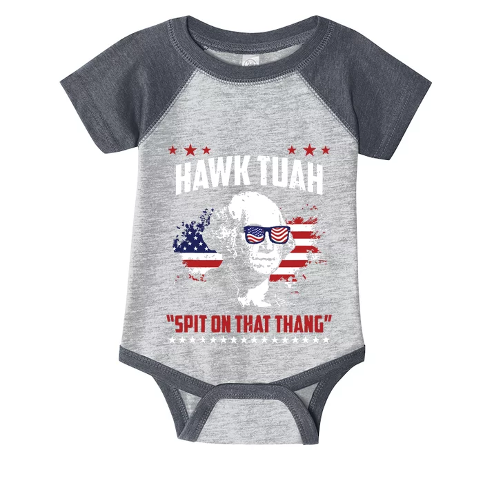 Hawk Tush Spit On That Thing Funny Infant Baby Jersey Bodysuit