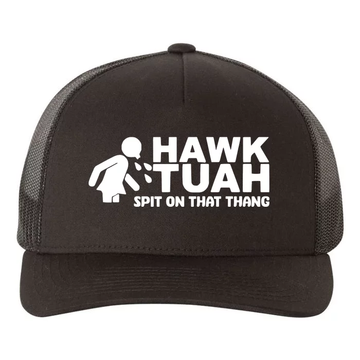 Hawk Tuah Spit On That Thang Funny Interview Yupoong Adult 5-Panel Trucker Hat