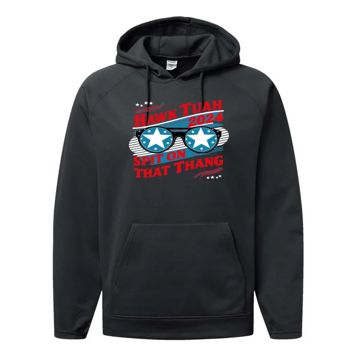 Hawk Tush Spit On That Thang Viral Election Parody Performance Fleece Hoodie