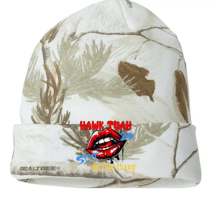 Hawk Tush Spit On That Thing Presidential Candidate Parody Kati - 12in Camo Beanie