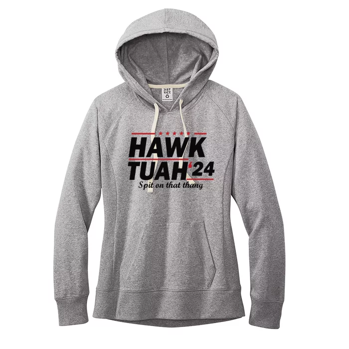 Hawk Tush Spit On That Thing Presidential Candidate Parody Women's Fleece Hoodie