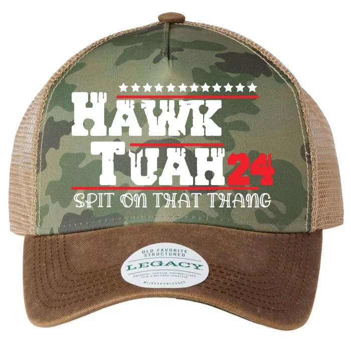 Hawk Tush Spit On That Thing Presidential Candidate Parody Legacy Tie Dye Trucker Hat