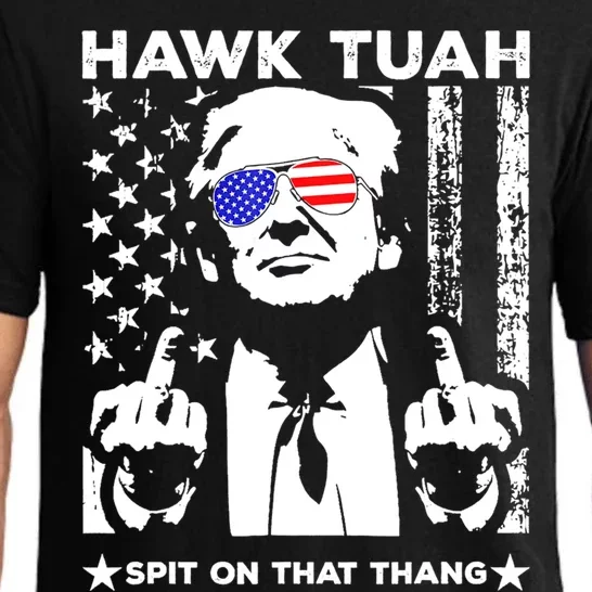 Hawk Tush Spit On That Thing Funny Gift Pajama Set