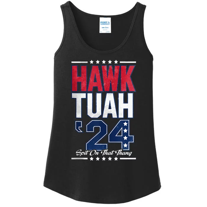 Hawk Tush Spit On That Thing Viral Election Ladies Essential Tank