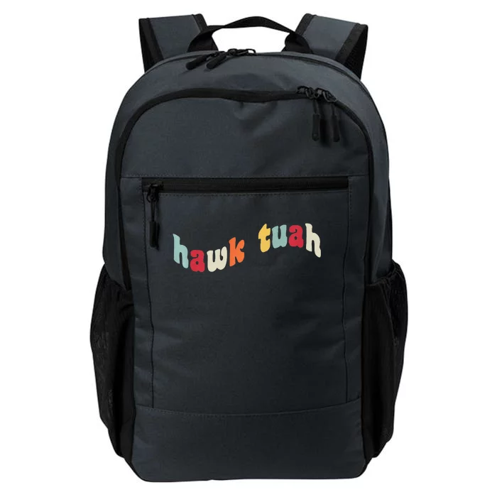 Hawk Tuah Slang Hawktuah Spit On That Thang Spitting Saliva Premium Daily Commute Backpack