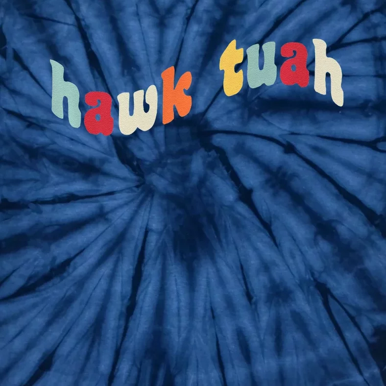 Hawk Tuah Slang Hawktuah Spit On That Thang Spitting Saliva Premium Tie-Dye T-Shirt