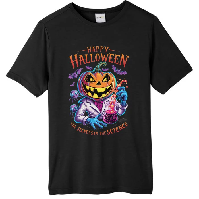 Halloween The Secret’S In The Science Teacher Scientist Fun ChromaSoft Performance T-Shirt