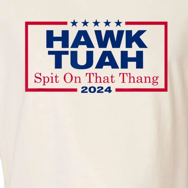 Hawk Tush Spit On That Thang Viral Election Parody Garment-Dyed Women's Muscle Tee