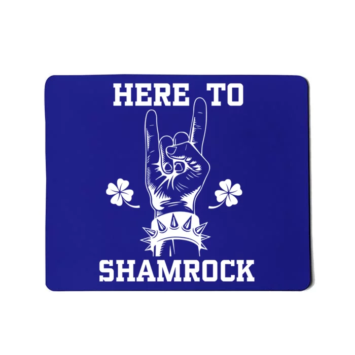 Here To Shamrock Saint Patricks Paddys Day Team Great Gift Mousepad