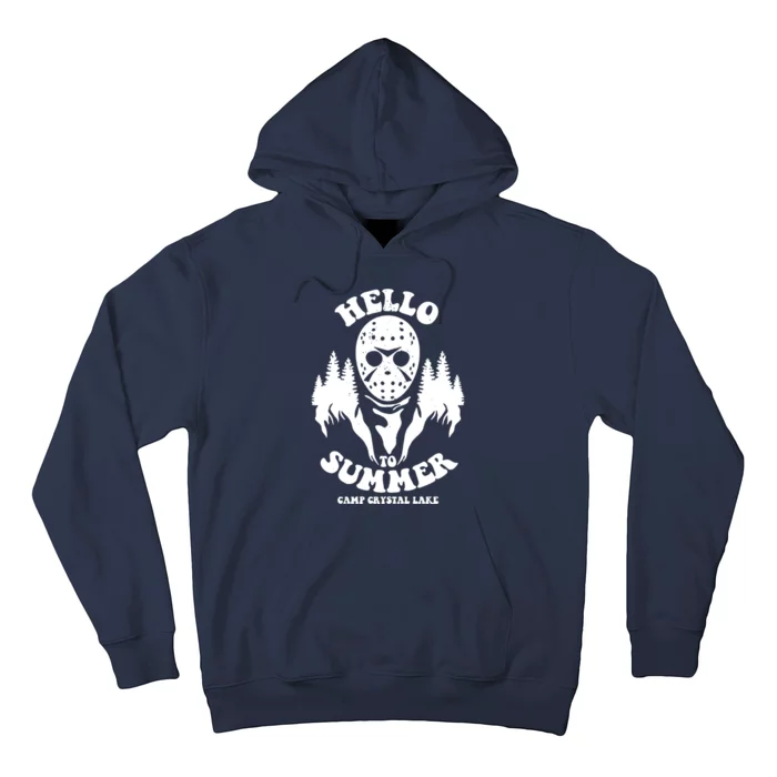 Hello To Summer Camp Crystal Lake Hoodie