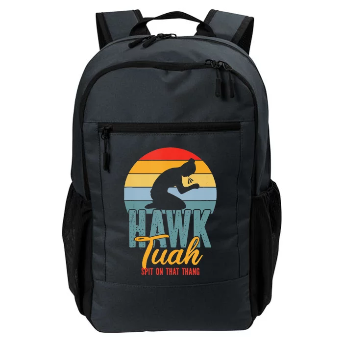 Hawk Tuah Spit On That Thang Meme Daily Commute Backpack