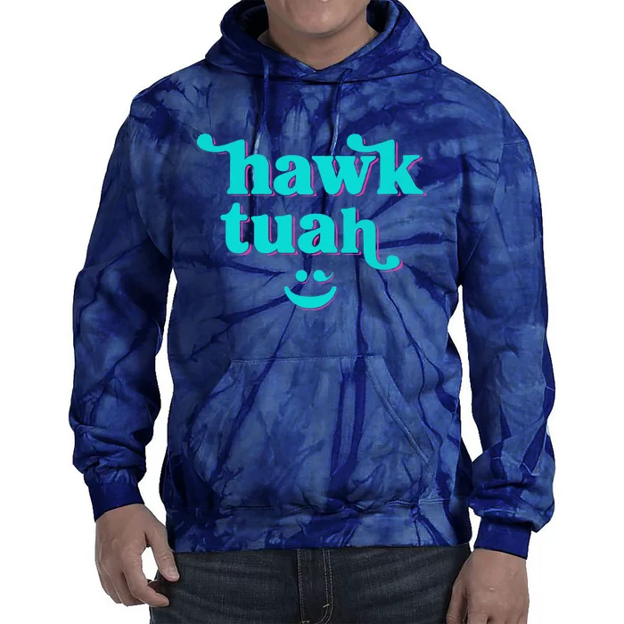 Hawk Tuah Spit On That Thing Tie Dye Hoodie