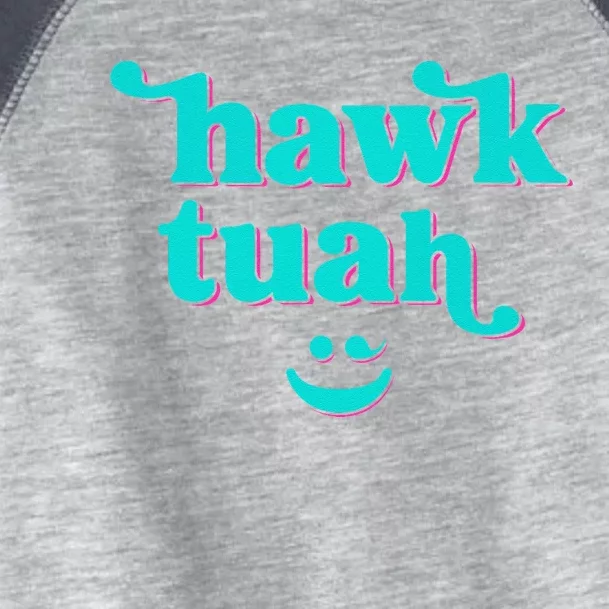 Hawk Tuah Spit On That Thing Toddler Fine Jersey T-Shirt