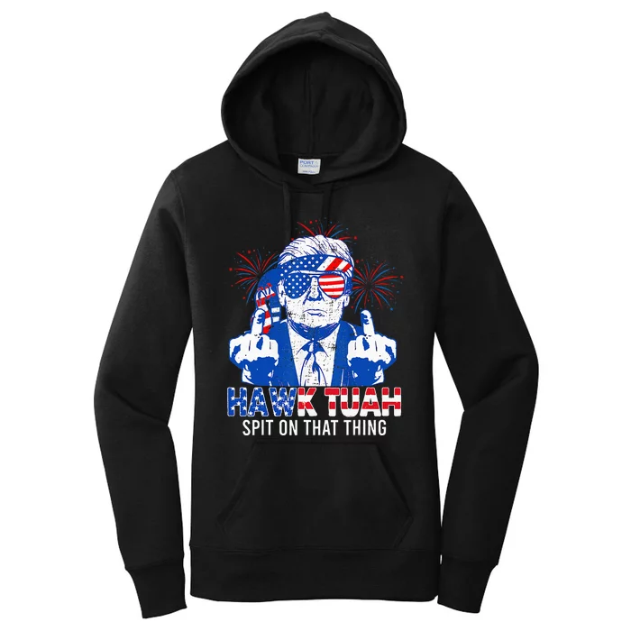 Hawk Tush Spit On That Thing Presidential Candidate Women's Pullover Hoodie