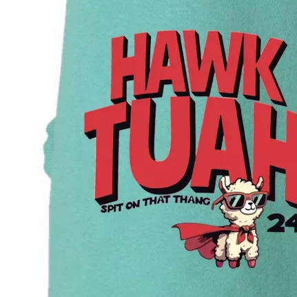 Hawk Tuah Spit On That Thang 2024 Doggie 3-End Fleece Hoodie