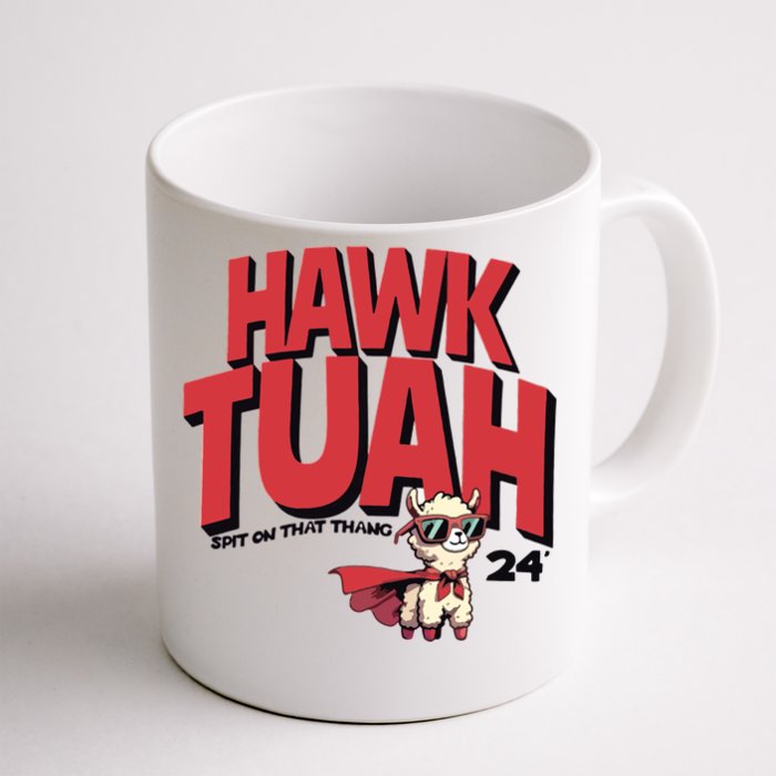 Hawk Tuah Spit On That Thang 2024 Front & Back Coffee Mug