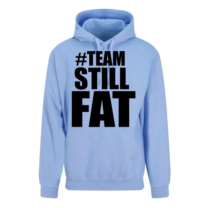 Hashtag Team Still Fat Unisex Surf Hoodie