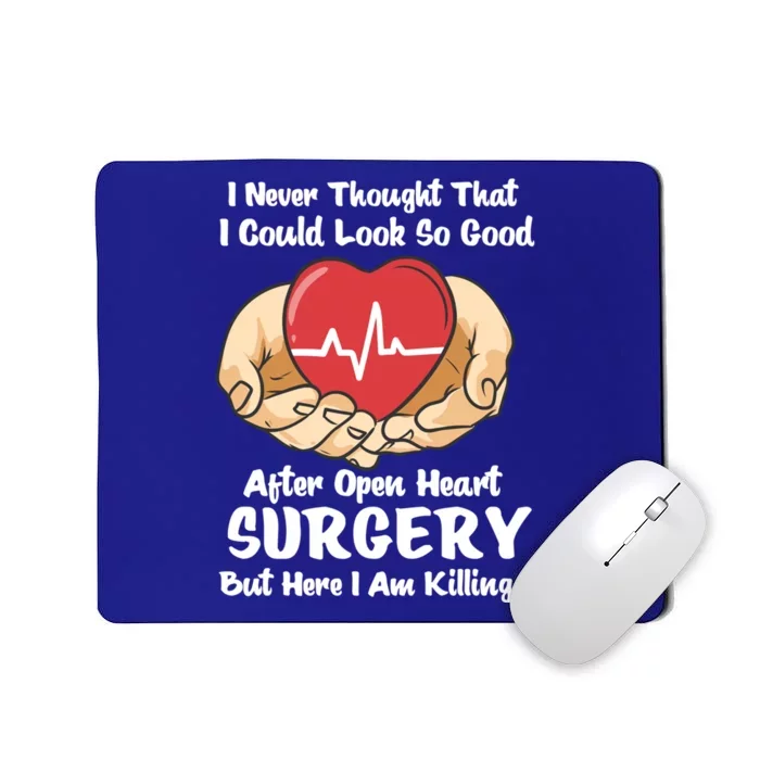 Heart Transplant Survivor Heart Bypass Open Heart Surgery Gift Mousepad