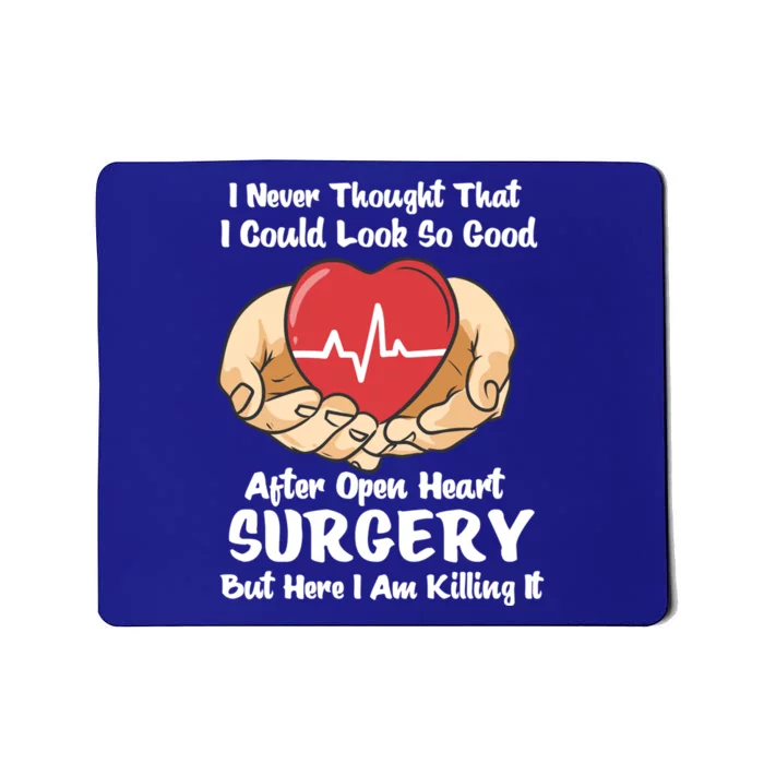 Heart Transplant Survivor Heart Bypass Open Heart Surgery Gift Mousepad