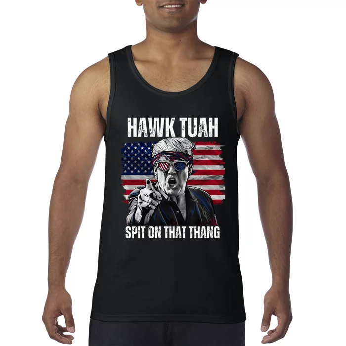 Hawk Tush Spit On That Thing Funny Tank Top