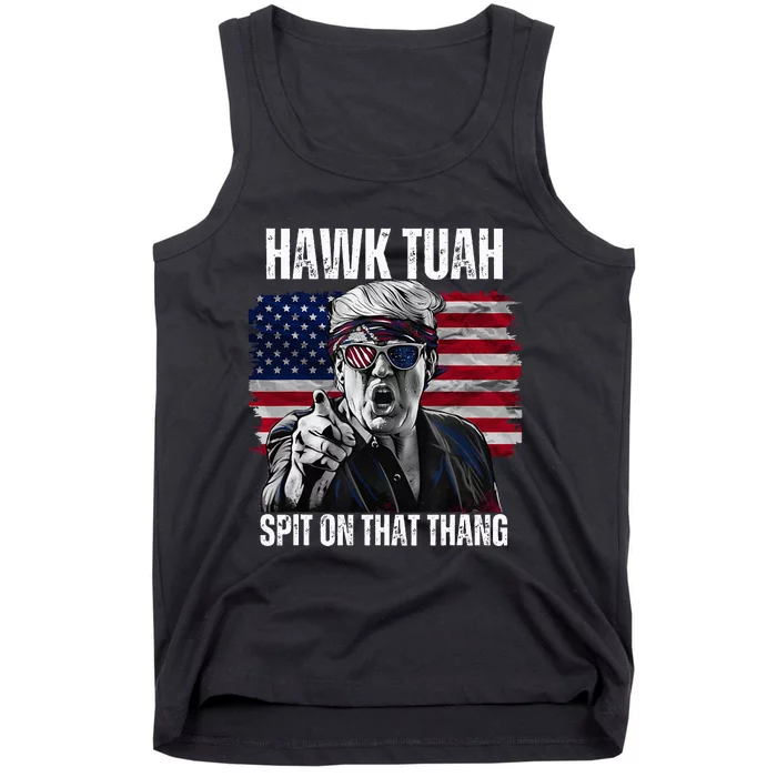 Hawk Tush Spit On That Thing Funny Tank Top