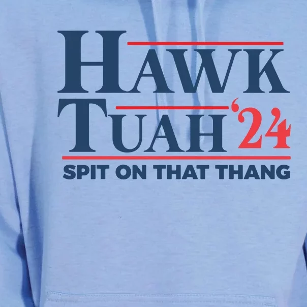 Hawk Tuah Spit On That Thang Funny Unisex Surf Hoodie