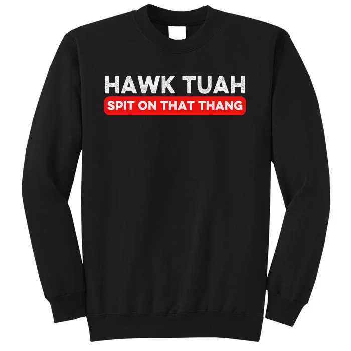 Hawk Tuah Spit On That Thang Hawk Thua Hawk Tua Sweatshirt