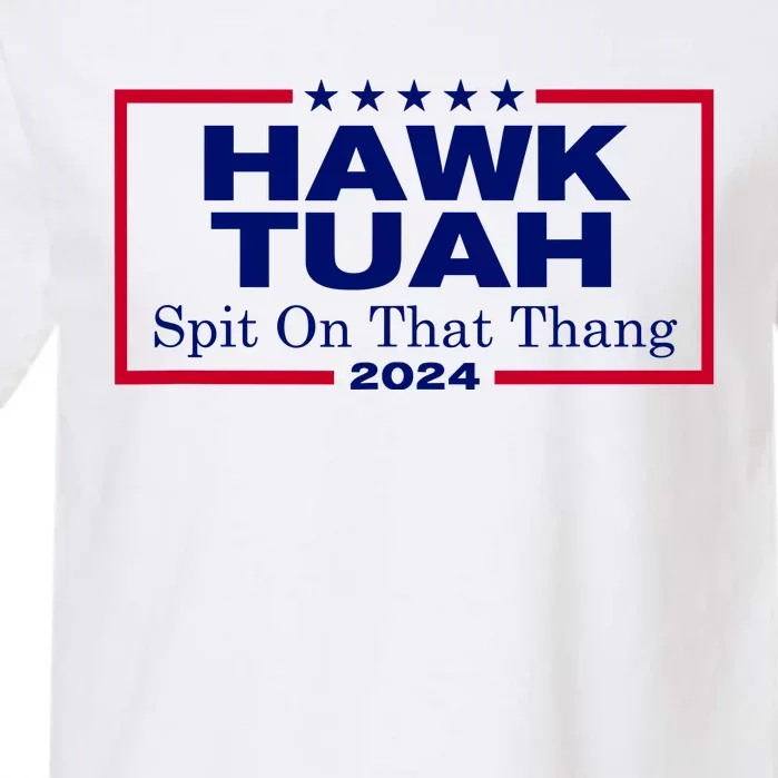 Hawk Tush Spit On That Thang Funny 2024 Election Garment-Dyed Heavyweight T-Shirt