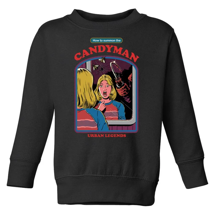 How To Summon The Candy Man Toddler Sweatshirt