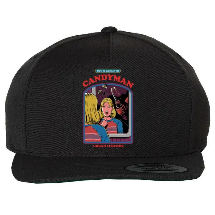 How To Summon The Candy Man Wool Snapback Cap