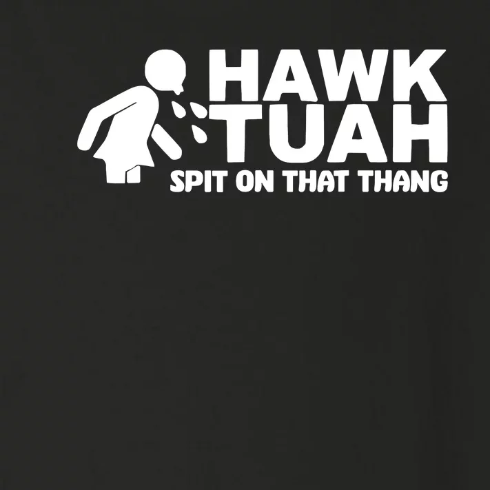 Hawk Tuah Spit On That Thang Toddler Long Sleeve Shirt