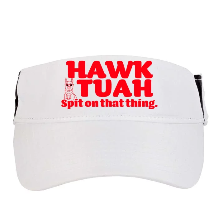 Hawk Tuah Spit On That Thang Adult Drive Performance Visor