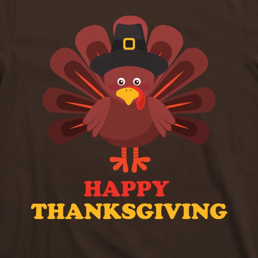 Happy Thanksgiving Turkey Holiday Festive T-Shirt