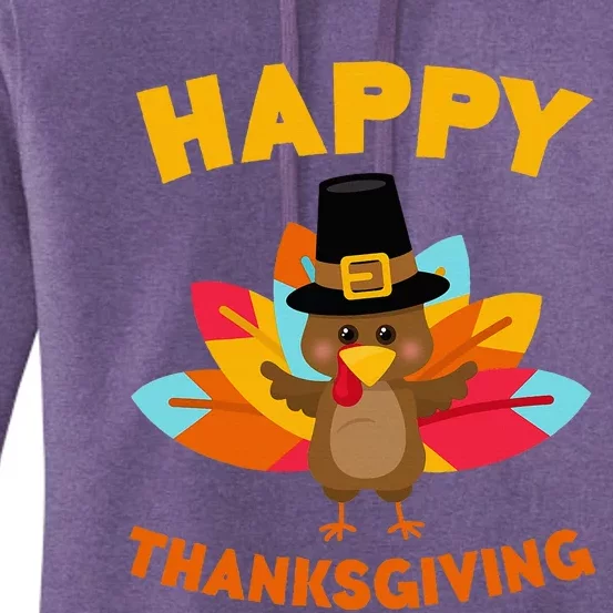 Happy Thanksgiving Thanksgiving Day Women's Pullover Hoodie