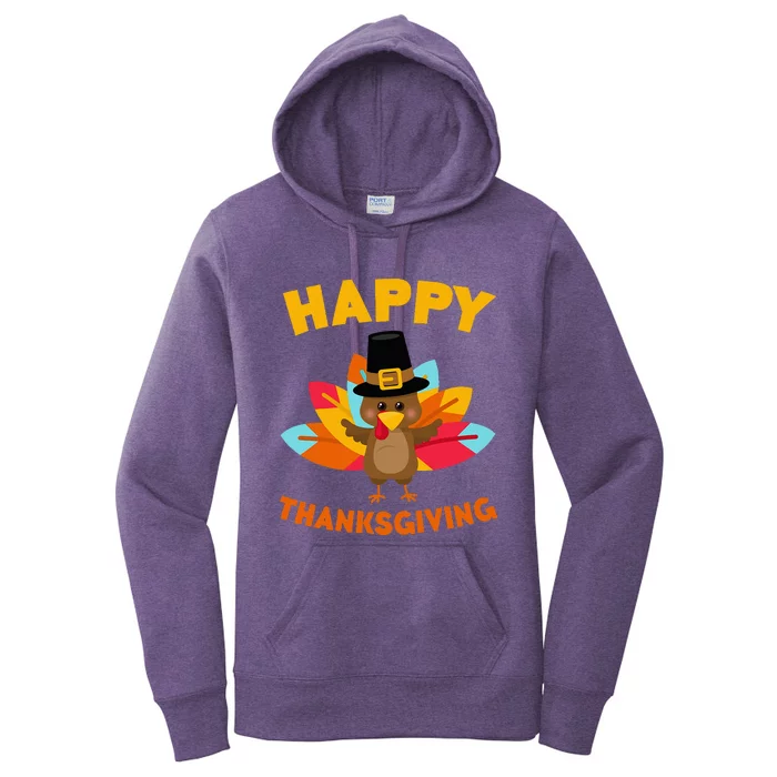 Happy Thanksgiving Thanksgiving Day Women's Pullover Hoodie