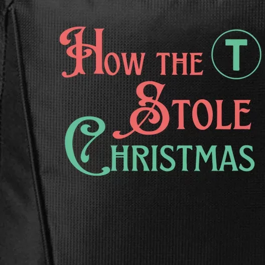 How The T Stole Christmas Storybook City Backpack