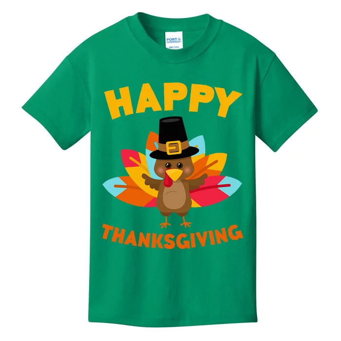 Happy Thanksgiving Thanksgiving Day Kids T-Shirt